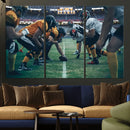 American Football Playing Wall Art Canvas Print by MyGreatCanvas | Canvas Wall Art Prints | Photo Prints & Wall Decor