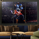 American Football Wall Art Canvas Print, Stadium Sport Wall by MyGreatCanvas | Canvas Wall Art Prints | Photo Prints & Wall Decor
