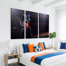 American Football Wall Art Canvas Print, Stadium Sport Wall