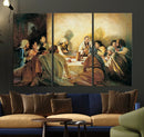 Last Supper Wall Art – Framed Jesus Painting Modern Biblical by MyGreatCanvas | Canvas Wall Art Prints | Photo Prints & Wall Decor