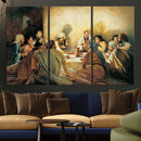 Last Supper Wall Art Canvas Print, Framed Jesus Painting Art
