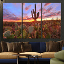 Arizona Desert Sunset Wall Art Canvas Print by MyGreatCanvas | Canvas Wall Art Prints | Photo Prints & Wall Decor