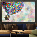 Up Pixar Poster, Look Up Pixar Wall Art, Up Pixar Canvas,