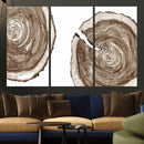 Wood Tree Ring Wall Art Canvas Prints, Tree Rings –