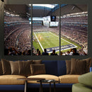 Dallas Cowboys Football Team Print - Arlington AT&T Stadium by MyGreatCanvas | Canvas Wall Art Prints | Photo Prints & Wall Decor