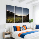 Oregon Ducks Football Team Print - Eugene Autzen Stadium