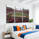 Wisconsin Badgers Team Print Canvas - Madison Camp Randall