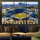 Los Angeles Dodgers Dodger Stadium Wall Art Canvas Print -
