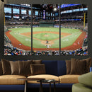 Texas Rangers Baseball Team Print - Arlington Globe Life
