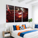 Houston Rockets Basketball Team Print Canvas- Houston Toyota