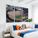 Michigan Wolverines Football Team Print - Ann Arbor Michigan
