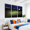 Michigan Wolverines Football Canvas Wall Decor, Football