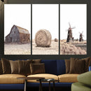 Farm Prints Set, Set of 3 Farmhouse Wall Art, Country House by MyGreatCanvas | Canvas Wall Art Prints | Photo Prints & Wall Decor