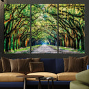 Serene Tree Tunnel Wall Art Canvas Print – Pathway Under by MyGreatCanvas | Canvas Wall Art Prints | Photo Prints & Wall Decor