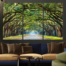 Wormsloe State Plantation Driveway Wall Art Canvas Print by MyGreatCanvas | Canvas Wall Art Prints | Photo Prints & Wall Decor