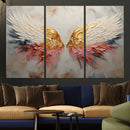 Golden Angel Wings Wall Art Canvas Print – Stunning Abstract by MyGreatCanvas | Canvas Wall Art Prints | Photo Prints & Wall Decor