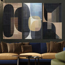 Minimalist Wabi Sabi Abstract Geometric Wall Art Canvas