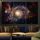 Nebula and Galaxies in Space Wall Art Canvas Print, Spiral