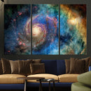 Spiral Galaxy Wall Art Canvas Print