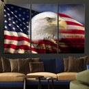 American Flag Eagle Symbol Wall Art, American Flag Eagle by MyGreatCanvas | Canvas Wall Art Prints | Photo Prints & Wall Decor