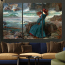 Miranda by the Shore Wall Art Canvas Print – Tempest Scene by MyGreatCanvas | Canvas Wall Art Prints | Photo Prints & Wall Decor