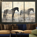 Vintage Horses Wall Art Canvas Print by MyGreatCanvas | Canvas Wall Art Prints | Photo Prints & Wall Decor