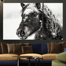 Framed Black and White Horse Wall Art | Ready to Hang and by MyGreatCanvas | Canvas Wall Art Prints | Photo Prints & Wall Decor