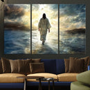 Jesus Walking on Water Wall Art | Canvas Print | Ready to