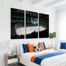 American Airlines Center Dallas Stars Wall Art Canvas Print