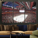Barton Malow Little Caesars Arena Detroit Wall Art Canvas