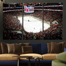 PNC Arena Raleigh North Carolina Hurricanes Hockey Stadium by MyGreatCanvas | Canvas Wall Art Prints | Photo Prints & Wall Decor