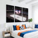 Rogers Place Edmonton Oilers Ice Hockey Stadium Wall Art,