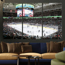 Sharks Arena Blackhawks Sharks Ice Hockey Stadium Wall Art by MyGreatCanvas | Canvas Wall Art Prints | Photo Prints & Wall Decor