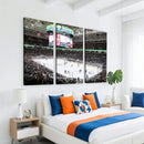 Sharks Arena Blackhawks Sharks Ice Hockey Stadium Wall Art