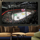 Vaudoise Lausanne Ice Hockey Arena Stadium Wall Art Canvas,