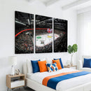 Vaudoise Lausanne Ice Hockey Arena Stadium Wall Art Canvas,