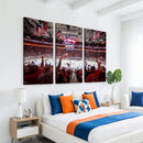 Carolina Hurricanes Ice Hockey Stadium Wall Art, Carolina