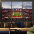 Florida Tampa Raymond James Stadium Wall Art Canvas Print -