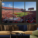 Florida Tampa Raymond James Stadium Wall Art Canvas Print - by MyGreatCanvas | Canvas Wall Art Prints | Photo Prints & Wall Decor