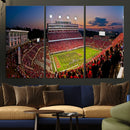 NC State Wolfpack Football Team Print - Raleigh