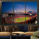 NC State Wolfpack Football Team Print - Raleigh