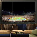 SMU Mustangs Football Team Print - Dallas Gerald J. Ford