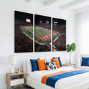 Houston Cougars Football Team Print - Houston TDECU Stadium
