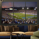 UCLA Bruins Football Team Print - Pasadena Rose Bowl Stadium