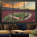 Camp Randall Stadium Wisconsin Badgers Large Wall Art Canvas