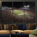 Wisconsin Badgers Football Team Print - Madison Camp Randall