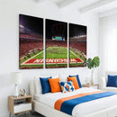 Wisconsin Badgers Football Team Print Canvas- Madison Camp