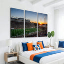 Demon Deacons Football Team Print Canvas- Winston-Salem