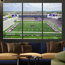 KState Wildcats Football Team Print - Manhattan Bill Snyder by MyGreatCanvas | Canvas Wall Art Prints | Photo Prints & Wall Decor