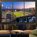 University of North Texas Mean Green Football Team Print - by MyGreatCanvas | Canvas Wall Art Prints | Photo Prints & Wall Decor
